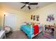 Bright bedroom with a double bed and plenty of storage at 1622 Redmond Brook Ln, Ruskin, FL 33570