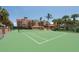 Enjoy this community tennis court at 1695 Pinellas Bayway S # E4, Tierra Verde, FL 33715