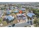 Aerial view of house and neighborhood at 1732 Flamingo Ln, Sun City Center, FL 33573