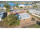 Aerial view of house and backyard at 1732 Flamingo Ln, Sun City Center, FL 33573