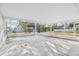 Spacious covered patio with screened enclosure at 1732 Flamingo Ln, Sun City Center, FL 33573
