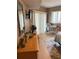Bedroom with a desk and sliding glass doors at 18400 Gulf Blvd # 1505, Indian Shores, FL 33785