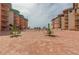 Relaxing courtyard with seating areas and ocean views at 18400 Gulf Blvd # 1505, Indian Shores, FL 33785