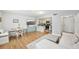 Open concept living and kitchen area with modern finishes at 210 5Th S Ave # 307, St Petersburg, FL 33701