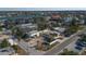 Aerial view of houses near the water at 2215 1St St # A & B, Indian Rocks Beach, FL 33785