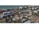 Aerial view of neighborhood near the beach at 2215 1St St, Indian Rocks Beach, FL 33785