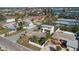 Aerial view of houses near the water at 2215 1St St # A & B, Indian Rocks Beach, FL 33785