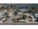 Aerial view of houses near the water at 2215 1St St # A & B, Indian Rocks Beach, FL 33785