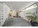 Exterior view showing the covered entryway and stairs at 2215 1St St # A & B, Indian Rocks Beach, FL 33785