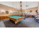 Community recreation room features a pool table and exercise equipment at 3062 Eastland Blvd # 405, Clearwater, FL 33761