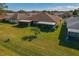 Aerial view showcasing home, backyard, and surrounding neighborhood at 3305 Gorse Ct, Palm Harbor, FL 34684