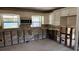 Under construction kitchen with new cabinets at 4119 Harrisburg Ne St, St Petersburg, FL 33703