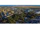 Residential community with lush green spaces and water views at 4427 Gandy Cir, Tampa, FL 33616