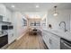 Bright dining area with a round table and built-in bench seating at 519 Loquat Dr, Anna Maria, FL 34216
