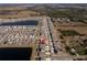 Aerial view showing a house's location in a community at 5462 Logan Cave Ave, Wimauma, FL 33598