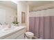 Simple bathroom with a shower and a neutral color scheme at 5462 Logan Cave Ave, Wimauma, FL 33598