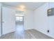 Clean and spacious basement with vinyl flooring at 5836 8Th St, Zephyrhills, FL 33542