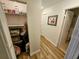 Neat and organized hallway closet with shelving and ample storage at 6188 80Th N St # 402, St Petersburg, FL 33709