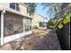 Private screened porch with ample space for outdoor relaxation at 6333 Osprey Lake Cir, Riverview, FL 33578