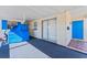 Covered back porch with access to the backyard at 6811 S Hesperides St, Tampa, FL 33616