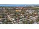 Aerial view showcasing the property's location in a residential neighborhood at 6811 S Hesperides St, Tampa, FL 33616