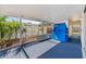 Large screened porch with backyard access at 6811 S Hesperides St, Tampa, FL 33616