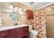 Updated bathroom with a large vanity and shower at 7200 Ulmerton Rd # E3, Largo, FL 33771