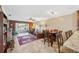 Spacious living room with fireplace and sliding glass doors at 7200 Ulmerton Rd # E3, Largo, FL 33771
