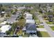 Aerial view of house and neighborhood, showing the property's location and surroundings at 1866 Michigan Ne Ave, St Petersburg, FL 33703
