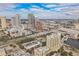 Stunning aerial view of Tampa skyline and building at 275 Bayshore Blvd # 408, Tampa, FL 33606
