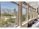 Fitness center with city views from large windows at 275 Bayshore Blvd # 408, Tampa, FL 33606