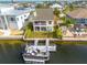 Waterfront home with private dock and boat, serene setting at 4207 Des Prez Ct, Hernando Beach, FL 34607