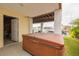 Relaxing hot tub on patio with waterfront views at 4207 Des Prez Ct, Hernando Beach, FL 34607