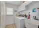 Convenient laundry room with washer, dryer and utility sink at 4207 Des Prez Ct, Hernando Beach, FL 34607