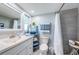 Updated bathroom with a walk-in shower at 4725 Cove Cir # 211, St Petersburg, FL 33708