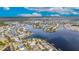 Aerial view of Mira Bay community, showcasing waterfront homes and canals at 5253 Brighton Shore Dr, Apollo Beach, FL 33572