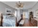 Main bedroom with hardwood floors and ample closet space at 5253 Brighton Shore Dr, Apollo Beach, FL 33572
