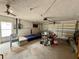 Attached garage with ample storage space at 6437 1St Palm Pt, St Pete Beach, FL 33706