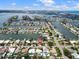 Wide shot of waterfront home and neighborhood at 725 Capri Blvd, Treasure Island, FL 33706