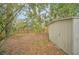 Backyard storage shed with ample space at 751 Pinellas Point S Dr, St Petersburg, FL 33705