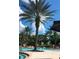 Community pool with palm trees and plenty of space for relaxation at 10880 Cory Lake Dr, Tampa, FL 33647