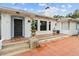 Front view of house, showing entrance and porch at 136 26Th Ne Ave, St Petersburg, FL 33704