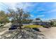 Aerial view of community with pool and parking at 1960 Union St # 42, Clearwater, FL 33763
