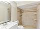 Clean bathroom with shower, toilet and vanity at 1960 Union St # 42, Clearwater, FL 33763
