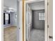 Cozy bedroom with light walls and laminate flooring at 1960 Union St # 42, Clearwater, FL 33763