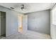 Bright bedroom featuring a ceiling fan and window at 1960 Union St # 42, Clearwater, FL 33763