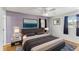 Spacious Primary bedroom with a large bed and calming decor at 1960 Union St # 42, Clearwater, FL 33763