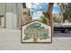 Oaklake Park community sign, welcoming residents at 1960 Union St # 42, Clearwater, FL 33763