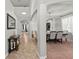 Foyer view of the dining and living room areas at 2307 Dakota Rock Dr, Ruskin, FL 33570