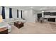 Open living room with a view into the kitchen area at 2307 Dakota Rock Dr, Ruskin, FL 33570